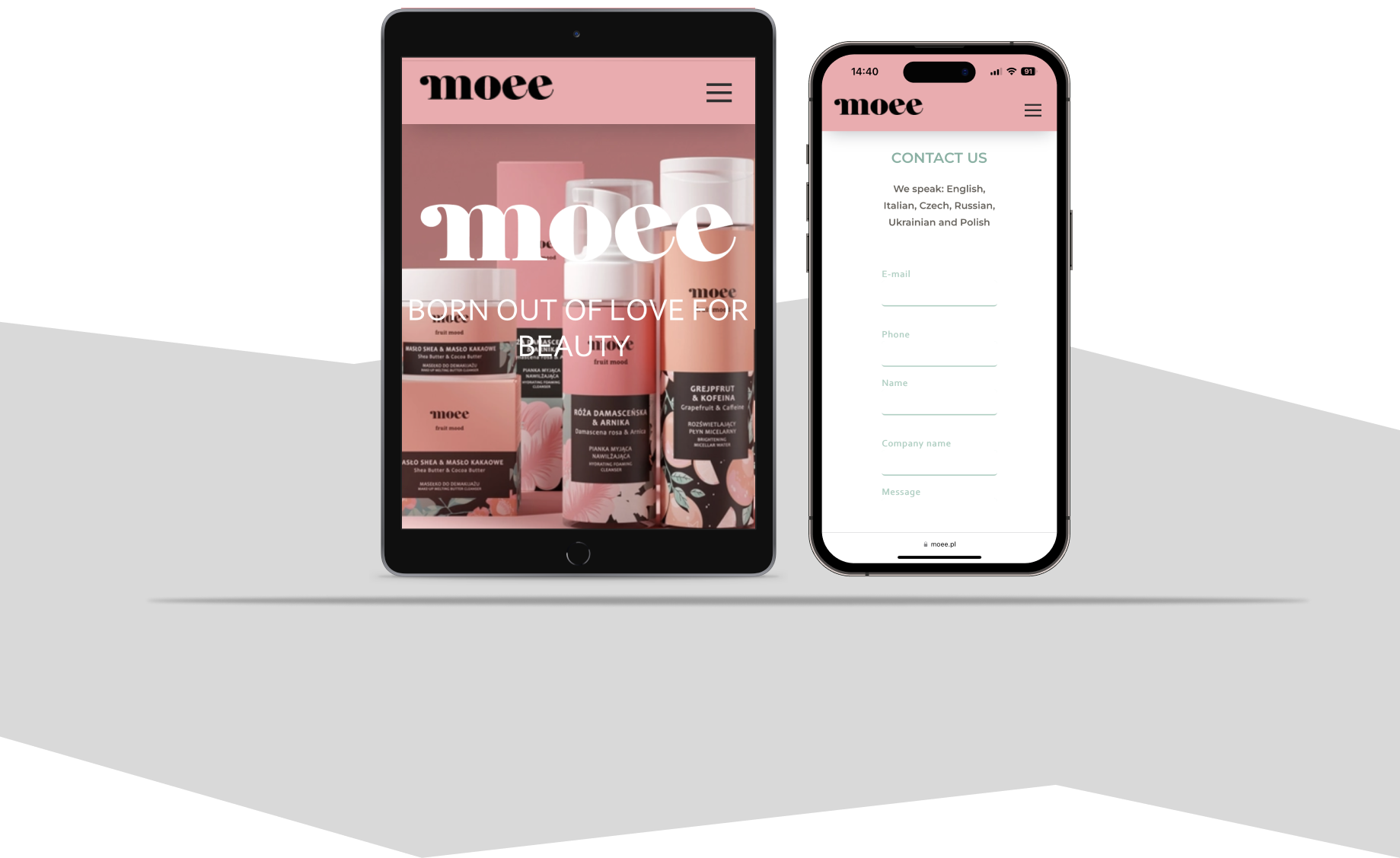 Moee showcase